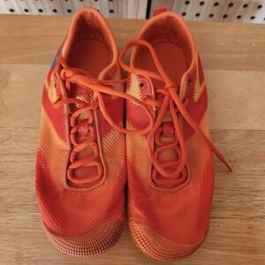 Tesla Bare Trek Trail Minimalist Barefoot Shoes Orange Size 10.5 Men 11.5 Women